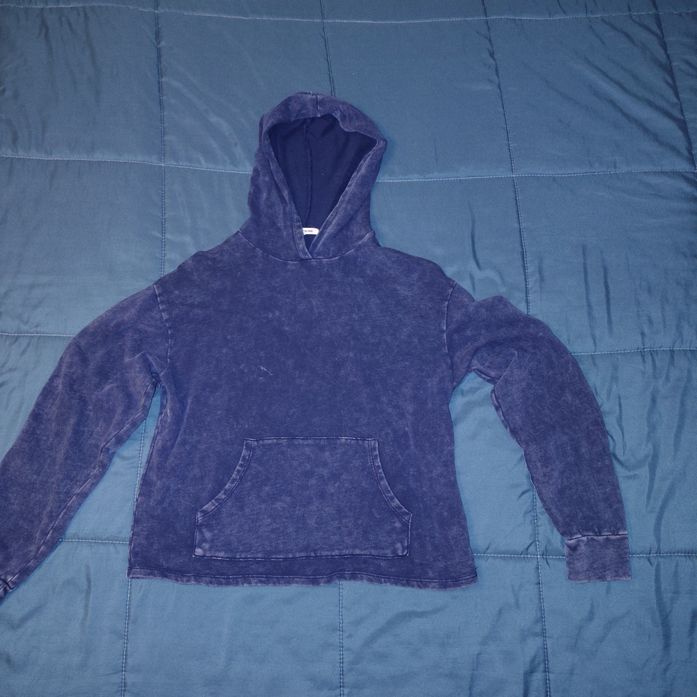 Caution To The Wind Blue Hoodie Jacket